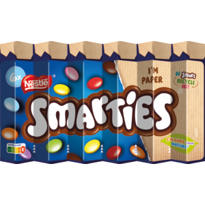 SMARTIES Schokolinsen Hexa, 6 x 34 g SMARTIES Schokolinsen Hexa, 6 x 34 g