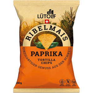 Ribelmais Tortilla Chips Paprika, 150 g Ribelmais Tortilla Chips Paprika, 150 g