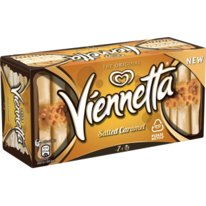 Viennetta Salted Caramel, 6 x 650 ml