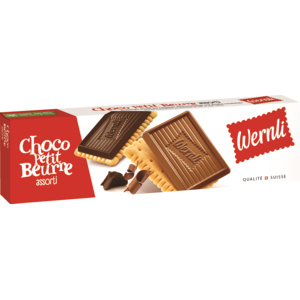 Wernli Choco Petit Beurre, assortiert, 3 x 125 g Wernli Choco Petit Beurre, assortiert, 3 x 125 g