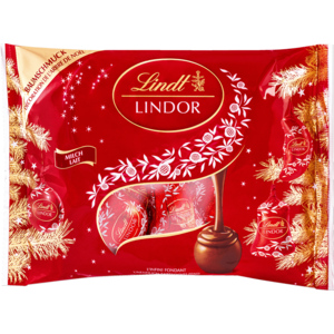 Lindt LINDOR Milch Baumschmuck, 240g