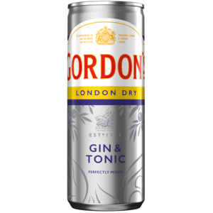 Gordon's Gin & Tonic 5% 25cl Gordon's Gin & Tonic 5% 25cl