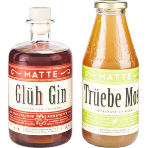 Berner Matte Glüh Gin 20%, 50 cl