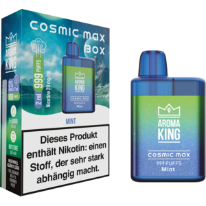 Aroma King 999 Cosmic Max Box Mint 20mg
