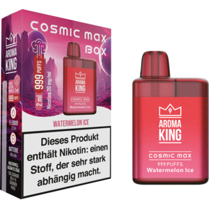Aroma King 999 Cosmic Max Box Watermelon 20mg Aroma King 999 Cosmic Max Box Watermelon 20mg