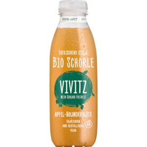 Vivitz Bio Schorle Apfel-Holunderblüte 4 x 6 x 50 cl