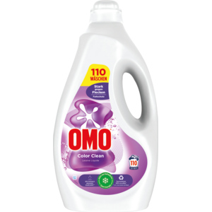 In/Out Omo Vollwaschmittel Color Clean, flüssig, 110 WG