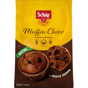 Schär Muffin Choco, glutenfrei, 225 g Schär Muffin Choco, glutenfrei, 225 g