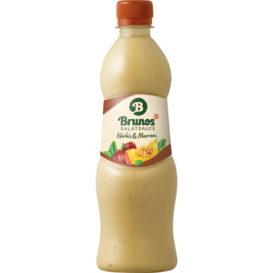 Bruno's Salatsauce Kürbis und Marroni, 5 dl Bruno's Salatsauce Kürbis und Marroni, 5 dl