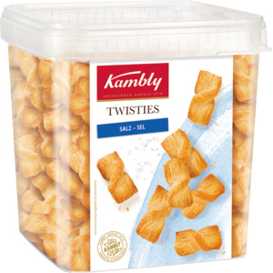 Kambly Twisties Sel, 950 g Kambly Twisties Sel, 950 g