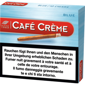 Cafe Creme Blue DD, Pack zu 5 x 10 Stück