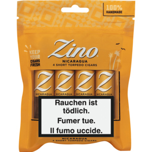 Zino Nicaragua Short Torpedo FP Ce, 4 Stück Zino Nicaragua Short Torpedo FP Ce, 4 Stück