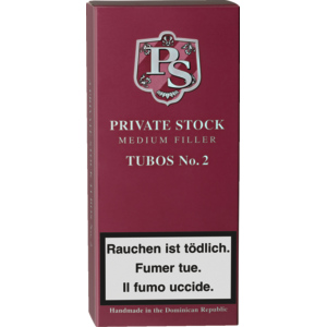 Private Stock MF No.2 Tub Ce CH EUN, Etui zu 3 Zigarren