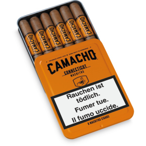 Camacho Connecticut Machitos, Etui zu 6 Zigarren