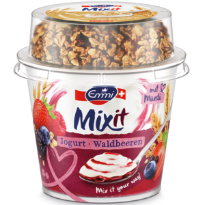 Emmi Mix it Müesli + Frucht Beeren, 6 x 200 g