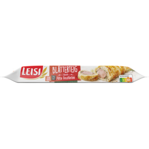 Leisi Blätterteig eckig, Gastro, 470 g Leisi Blätterteig eckig, Gastro, 470 g