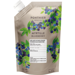 Ponthier Heidelbeeren Purée, 6 x 1 kg