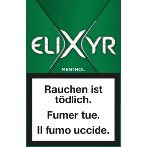 Elixyr Grün Fresh Menthol, Stange zu  10 Pack