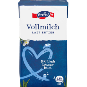 Emmi Vollmilch,  3,5%, UHT, 12 x 1 l