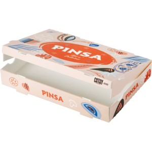 Cartony Pinsakarton Wave FSC 35 x 24 x 5 cm, Pack zu 50 Stück Cartony Pinsakarton Wave FSC 35 x 24 x 5 cm, Pack zu 50 Stück