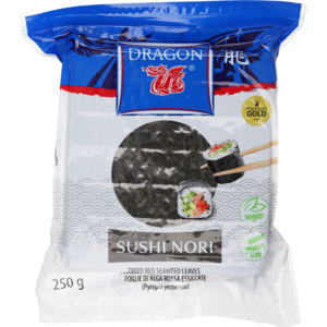 Le Dragon Premium Nori Blätter, 100 Blätter, 250 g