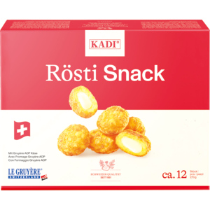 Kadi Rösti Snack Gruyère, 270 g, TK