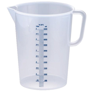 Messbecher mit geschlossenem Griff, 5l Messbecher mit geschlossenem Griff, 5l