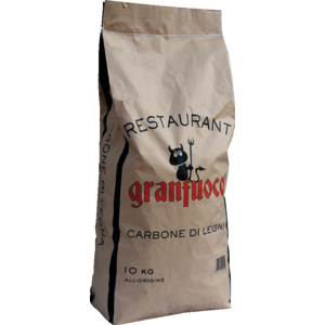 GRANFUOCO Holzkohle 10 kg 60 Säcke zu 10 kg GRANFUOCO Holzkohle 10 kg 60 Säcke zu 10 kg