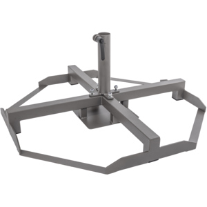 Doppler Schirmständer Telestar 65 mm Aufsatzrohr, 8 Pl. 40 x 40 cm