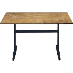 Cherry Wood HPL Tisch 120 x 80 cm schwarz Cherry Wood HPL Tisch 120 x 80 cm schwarz