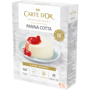 Carte d'Or Professional Panna Cotta, 2 x 260 g Carte d'Or Professional Panna Cotta, 2 x 260 g