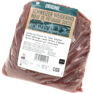 Origine Weiderind Fleisch für Tatar, Schulter, ca.1 kg