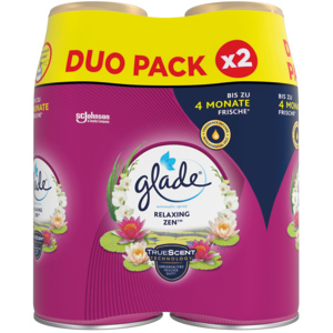 Glade Automatic Spray Relaxing Zen, Refill, 2 x 269 ml Glade Automatic Spray Relaxing Zen, Refill, 2 x 269 ml