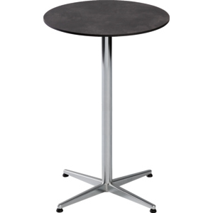 Dark Slate HPL Hochtisch ⌀ 70 cm, Höhe 109 cm Dark Slate HPL Hochtisch ⌀ 70 cm, Höhe 109 cm