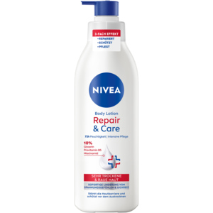 Nivea Repair & Care Body Lotion Pumpe, 250 ml