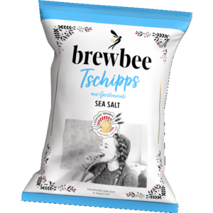 brewbee Tschipps Sea Salt, 30 x 30 g