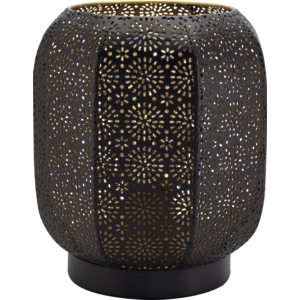 Securit Marrakech Tischlampe LED schwarz