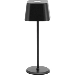 Securit Malta Tischlampe LED schwarz