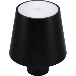 Securit Paris Tischlampe LED schwarz