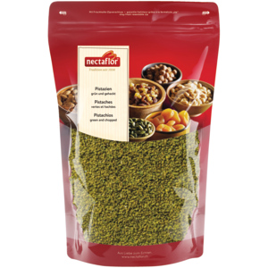 Nectaflor Pistazien grün, gehackt , 750 g Nectaflor Pistazien grün, gehackt , 750 g
