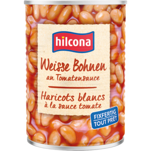 Hilcona Fagioli bianchi al sugo di pomodoro,12 x 445 g