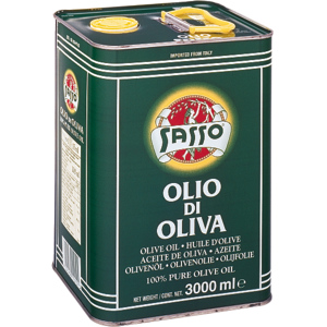Sasso Olivenöl raffiniert, 3 l Sasso Olivenöl raffiniert, 3 l