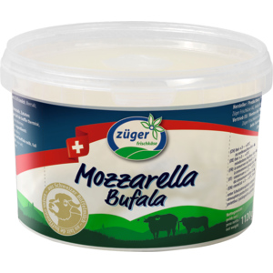 Züger Büffelmozzarella, 20 x 25 g Züger Büffelmozzarella, 20 x 25 g
