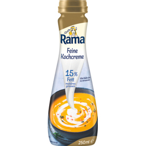 Rama Cremefine zum Kochen 15%, UHT, 2,5 dl Rama Cremefine zum Kochen 15%, UHT, 2,5 dl