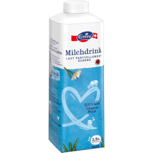 Emmi, IP-SUISSE, Milchdrink 2,5%, pasteurisiert, 8 x 1 l Emmi, IP-SUISSE, Milchdrink 2,5%, pasteurisiert, 8 x 1 l