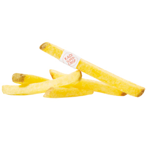 Kadi Super-Country-Frites mit Schale, 12 x 12 mm, TK,  4 x 2,5 kg