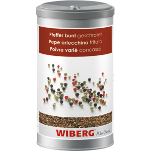 Wiberg Pfeffer bunt, geschrotet, 580 g Wiberg Pfeffer bunt, geschrotet, 580 g