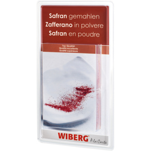 Wiberg Safran gemahlen (Top-Qualität), 4 x 1 g