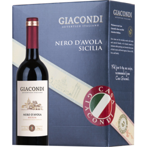 Giocondi Nero d'Avola Terre Siciliane IGT, 5 l BiB