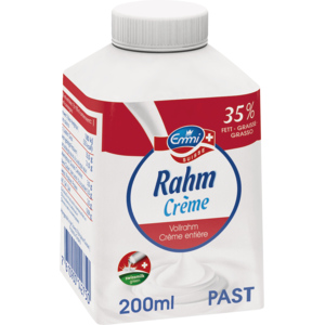 Emmi Vollrahm 35%, pasteurisiert, 2 dl Emmi Vollrahm 35%, pasteurisiert, 2 dl